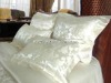 jacquard silk pillow