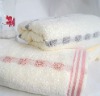 jacquard yarn deyed cotton towel