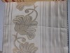 jacquard yarn dyed curtain fabric gold silk