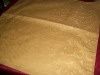 khaki 100% linen jacquard table napkin