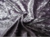 knitted Crush velvet fabric