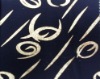 knitted P/SP foil print fabric