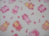 knitted Printed super soft micro fleece fabric