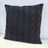 knitted cushion