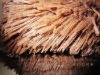 knitted dyed long pile fabric