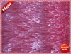 knitted dyed long pile fabric