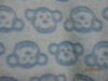 knitted fabric with shearing