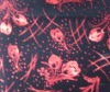 knitted foil printed fabric for garments