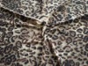 knitted leopard print fabric