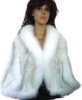 knitted mink fur cape/ mink fur shawl 1176