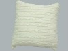 knitted pillow