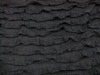 knitted ruffle fabric