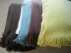 knitted throw