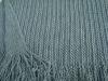 knitted throw blanket in NEW DESIGN