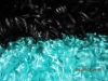 knitting fabric with printing & brushed