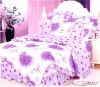 lace cotton printed comforter set