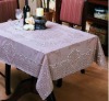 lace pvc table cover (NEW design)