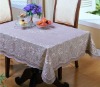 lace vinyl tablecloth (new)