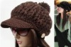 ladies fashion knitted  winter hat