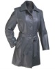 ladies leather coat