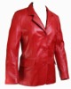 ladies leather coat