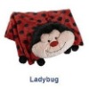 lady bug plush pillow pet blanket
