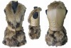 lady fashion fur vest