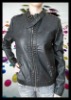 lady fashioned washable pu jacket