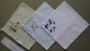 lady's embroidered handkerchief