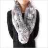 lady's fashion new style rabbit fur scarf