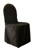 lamour satin chair cover with sash on back and fashion chair cover
