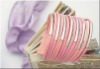 lastest pink leather bracelet