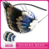 layer feather pad for headband