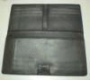 leather  checkbook  case
