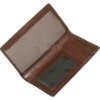 leather  checkbook  holder