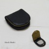 leather coin case  [black] ,hand made in Japan