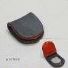 leather coin case  [gray] ,design leather products