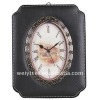 leather desk clock-01