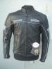 leather motorbike jacket