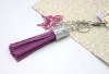 leather tassel with a buckle used in handbags decoratio