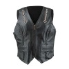 leather vest