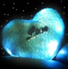 led heart light pillow