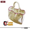 leisure canvas shopping handle bag