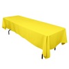 lemon rectangle table cloth