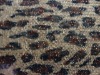 leopard printed lace fabric