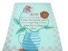 letter polar fleece baby blanket