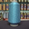light blue MH-type metallic yarn