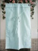 light blue classic style plain dyed hotel curtain