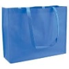 light blue nonwoven bag