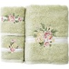 light green towels set